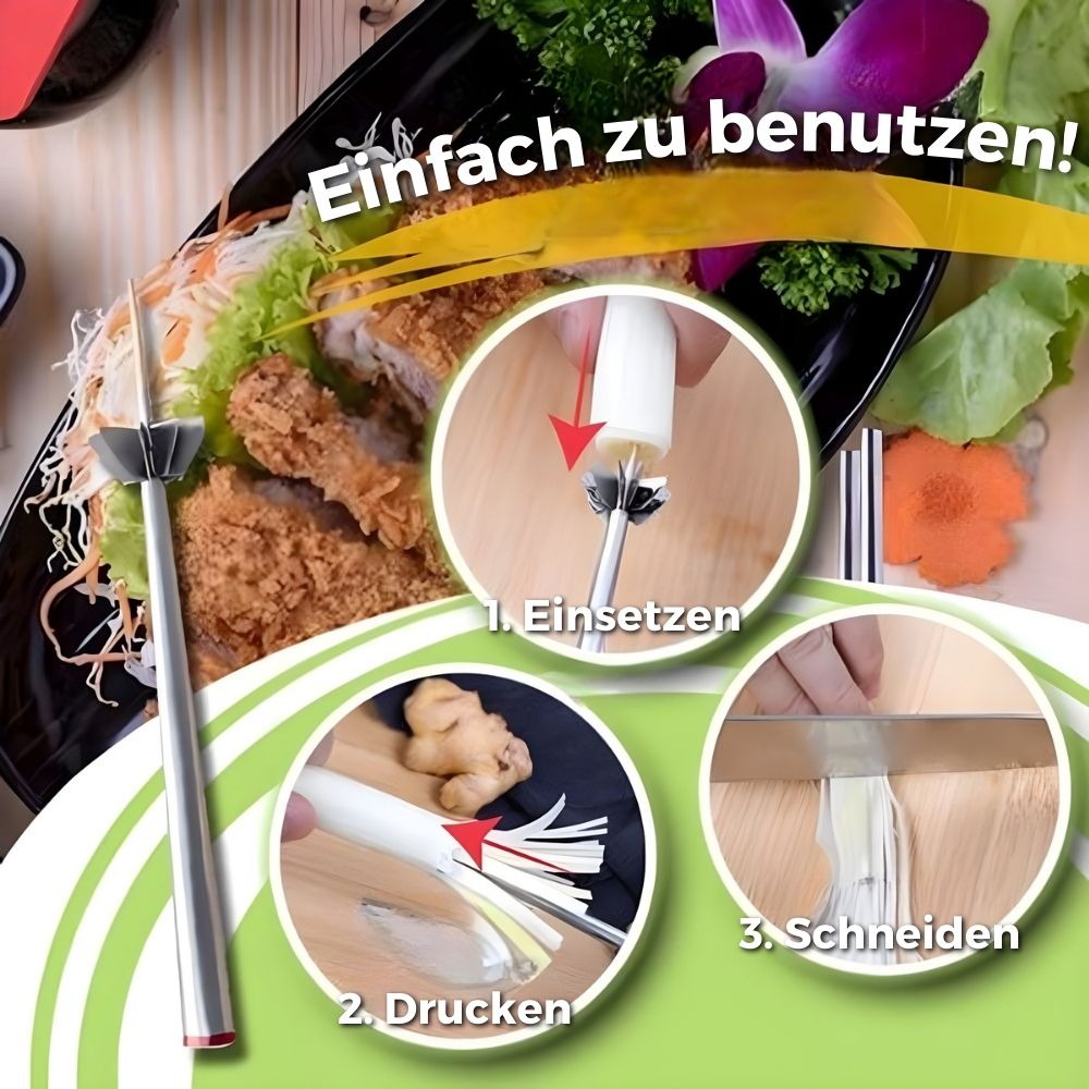 Vegetable Slicer 360-Degree Zinc Alloy Blades