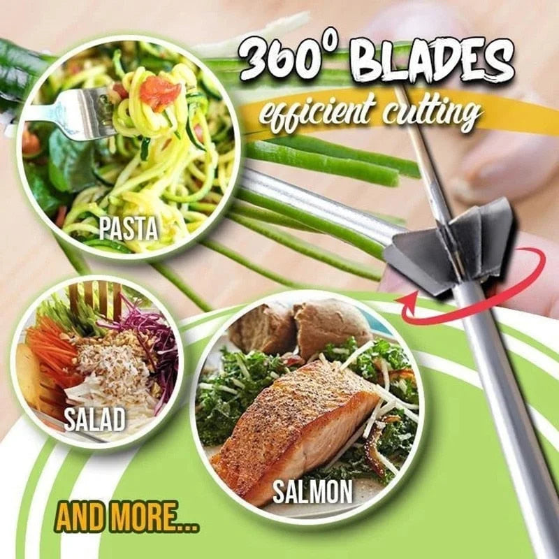 Vegetable Slicer 360-Degree Zinc Alloy Blades