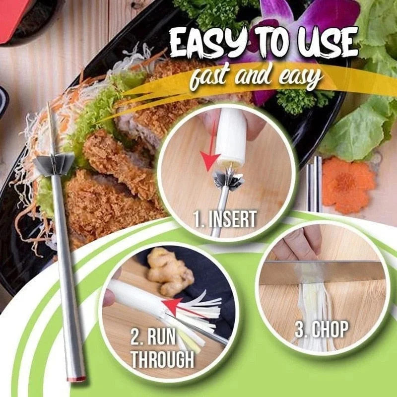Vegetable Slicer 360-Degree Zinc Alloy Blades