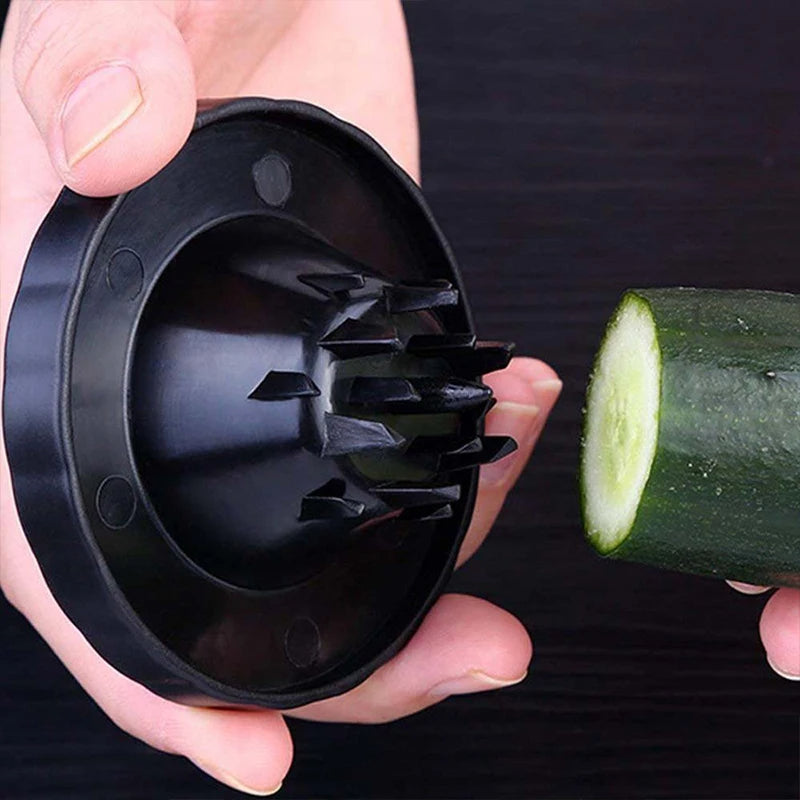 Vegetable Spiralizer Stainless Steel Blade Compact Handheld Dishwasher Safe