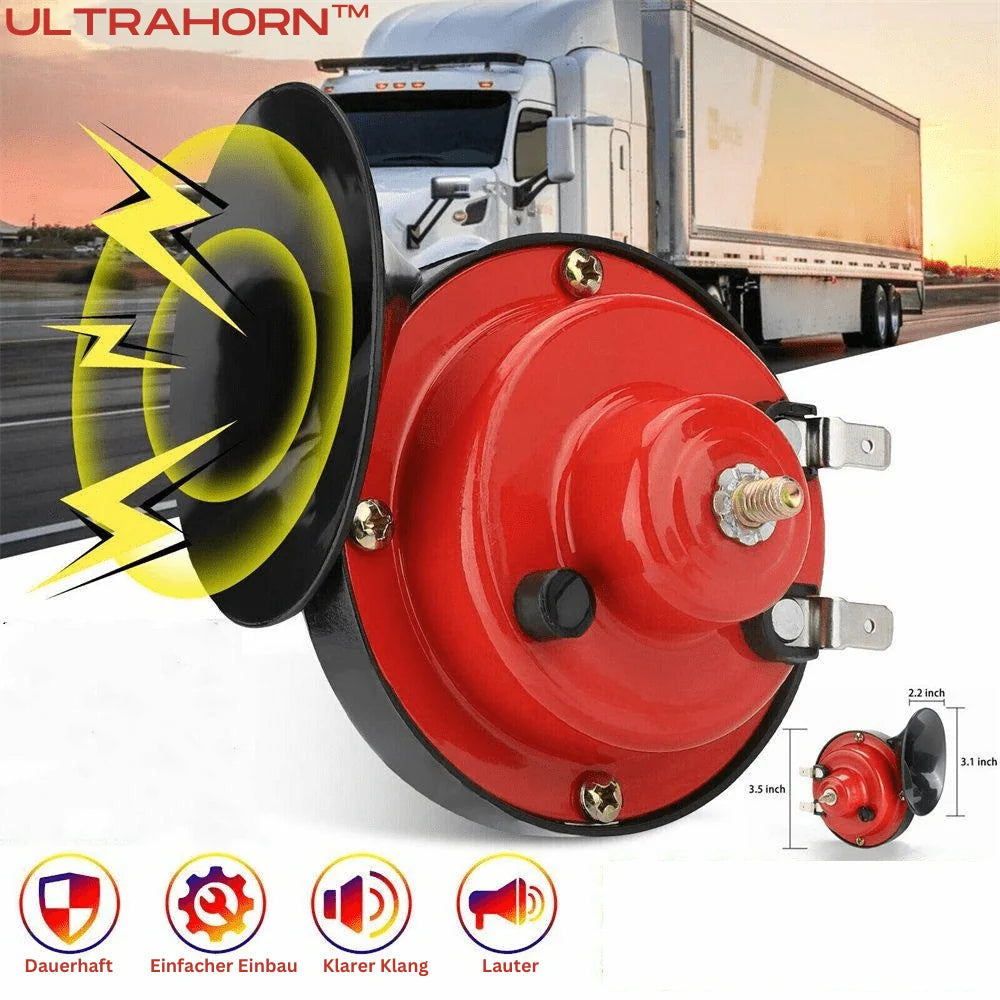 Vehicle Horn Powerful Piercing Weatherproof Quick Install