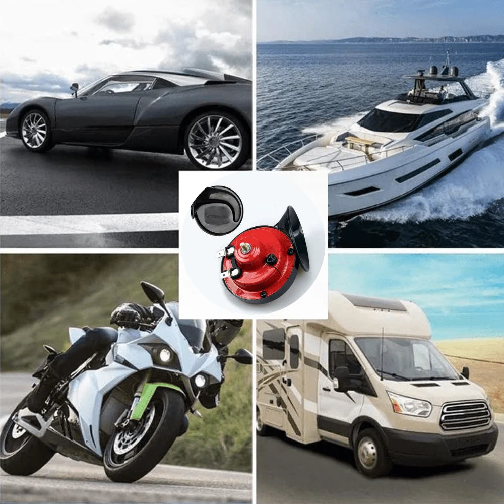 Vehicle Horn Powerful Piercing Weatherproof Quick Install