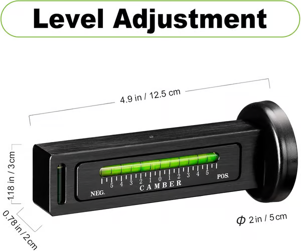 Vehicle Inclinometer Magnetic Base 0.1° Accuracy
