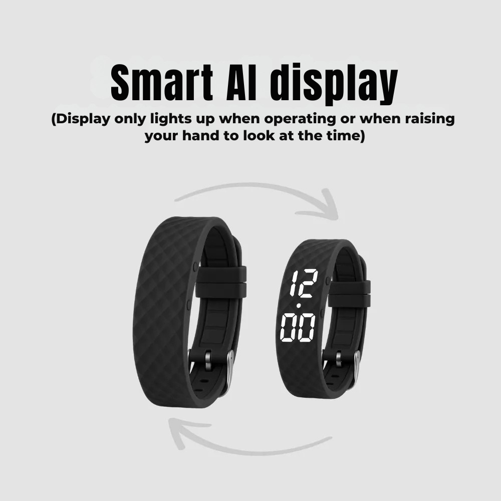 Vibrating Alarm Clock Silent Vibration Adjustable Intensity