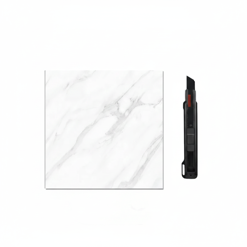 Vinyl Floor Tiles Peel-And-Stick Waterproof & Non-Slip