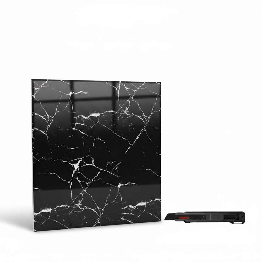 Vinyl Floor Tiles Peel-And-Stick Waterproof & Non-Slip