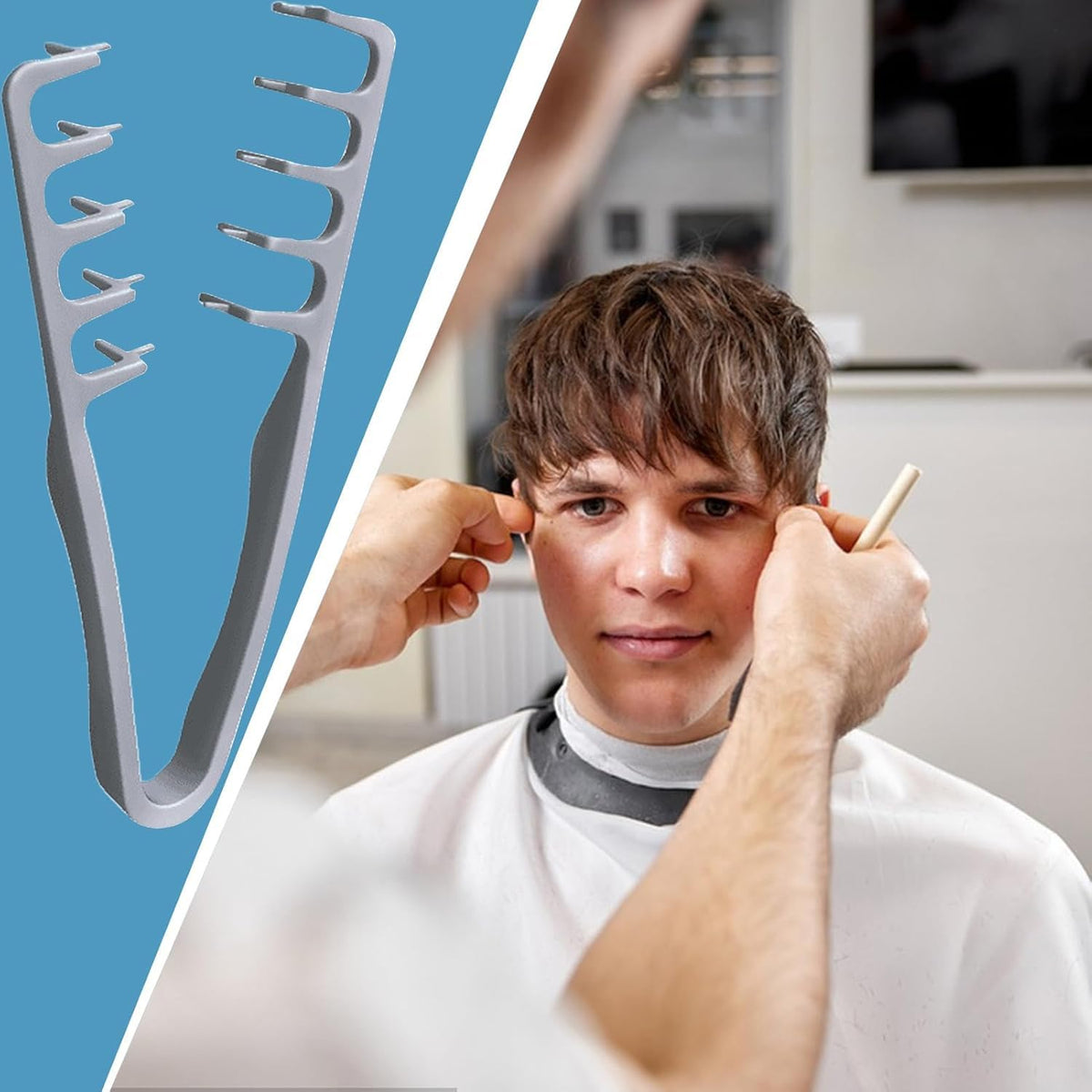 Volumizing Comb Heat-Resistant & Ergonomic Instant Root Lift