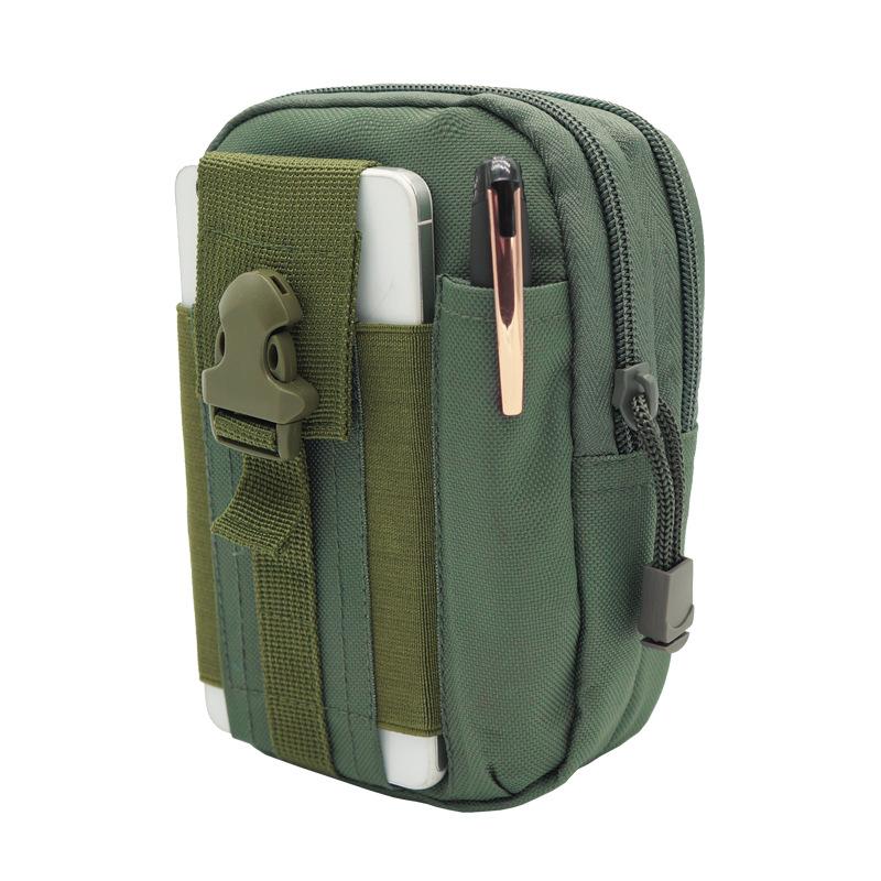 Waist Bag Water-Resistant Nylon Molle System Multiple Pockets