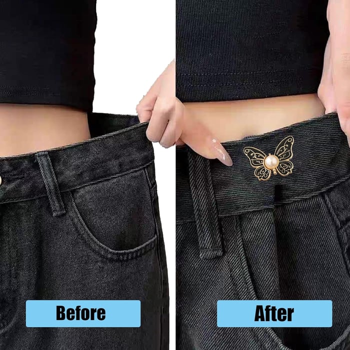 Waistband Clips Instant Adjustment Rust-Resistant Metal