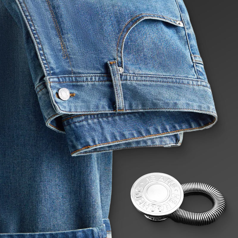 Waistband Extender Zinc Alloy Spring Clip & Tool-Free Attachment