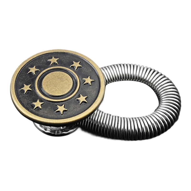 Waistband Extender Zinc Alloy Spring Clip & Tool-Free Attachment