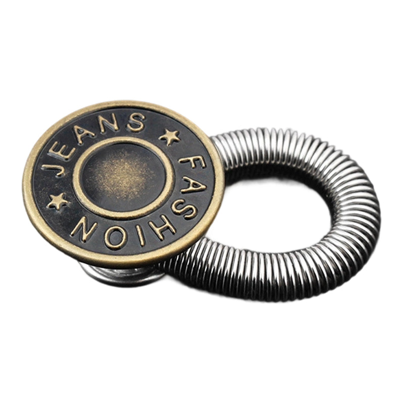 Waistband Extender Zinc Alloy Spring Clip & Tool-Free Attachment