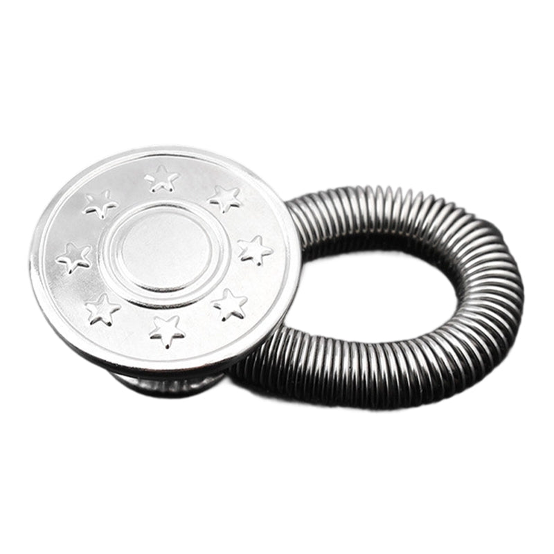 Waistband Extender Zinc Alloy Spring Clip & Tool-Free Attachment