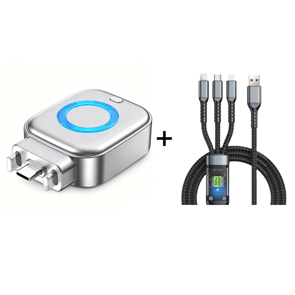 Wall Charger USB-C 120W Auto Shut Off