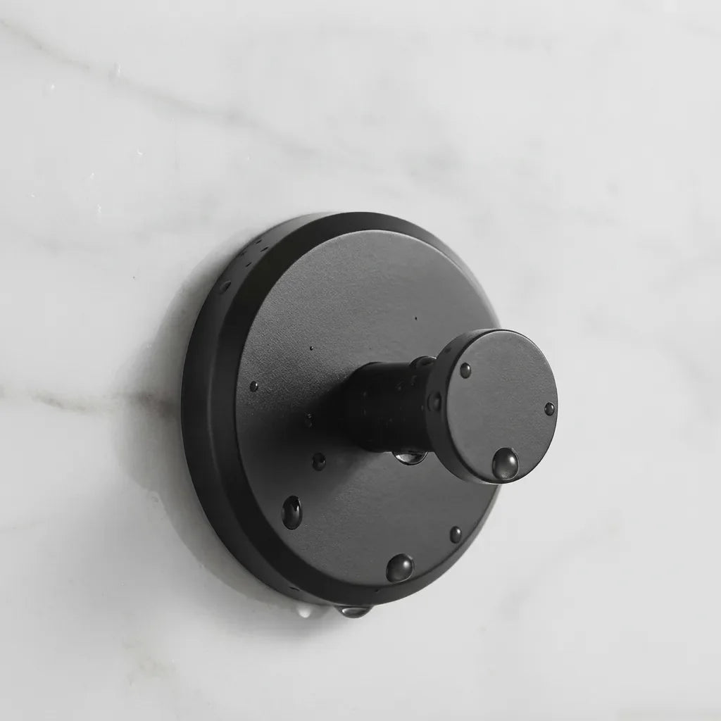 Wall Hooks Drill-Free Suction Cup Repositionable Set Of 4