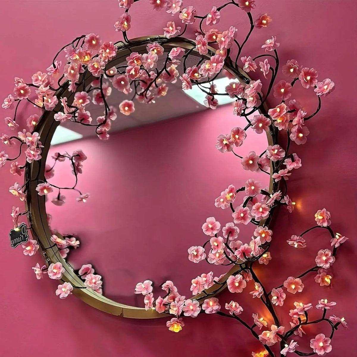 Wall Lamp Cherry Blossom Shapeable Copper Remote & USB