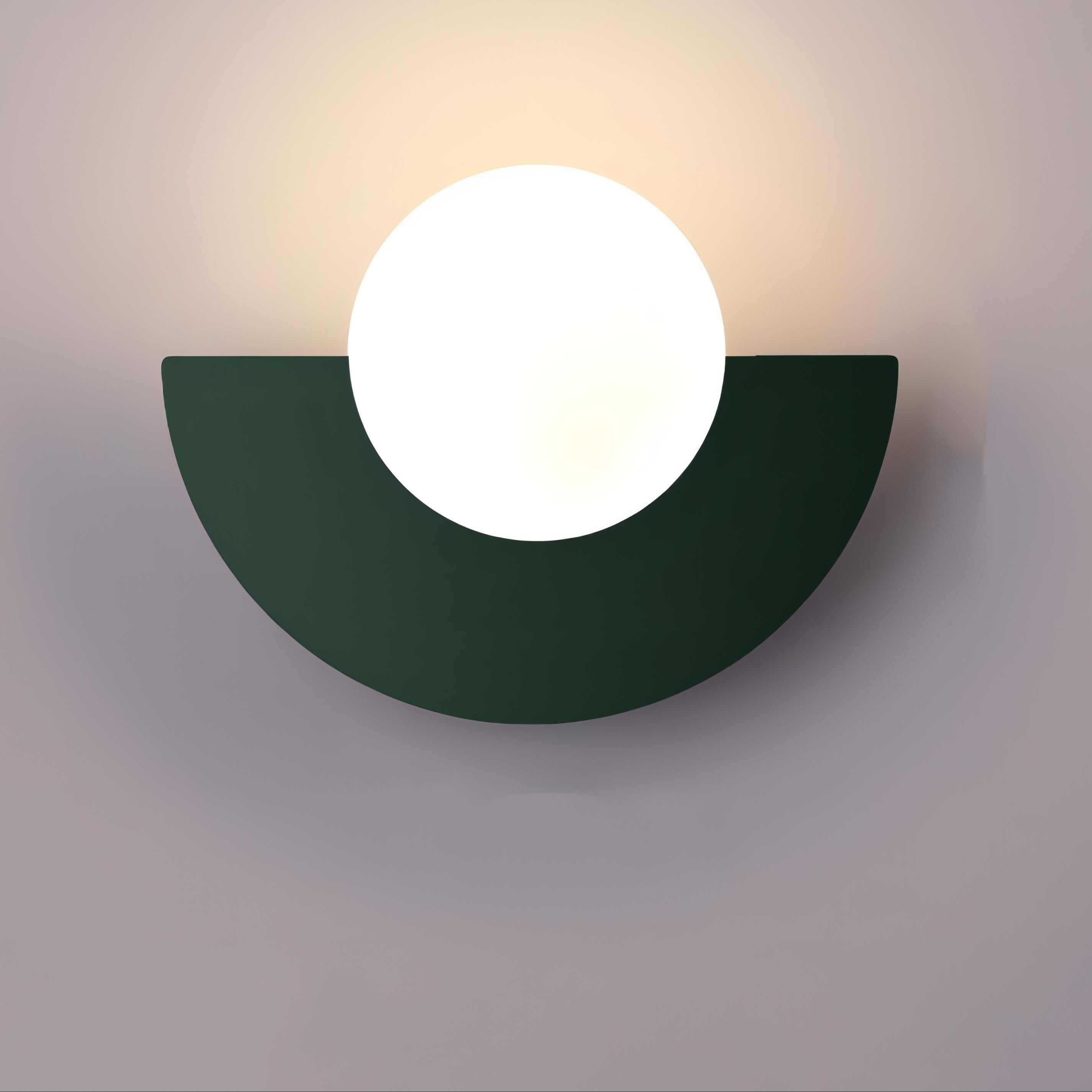 Wall Lamp Nordic Semicircular Metal G9 LED