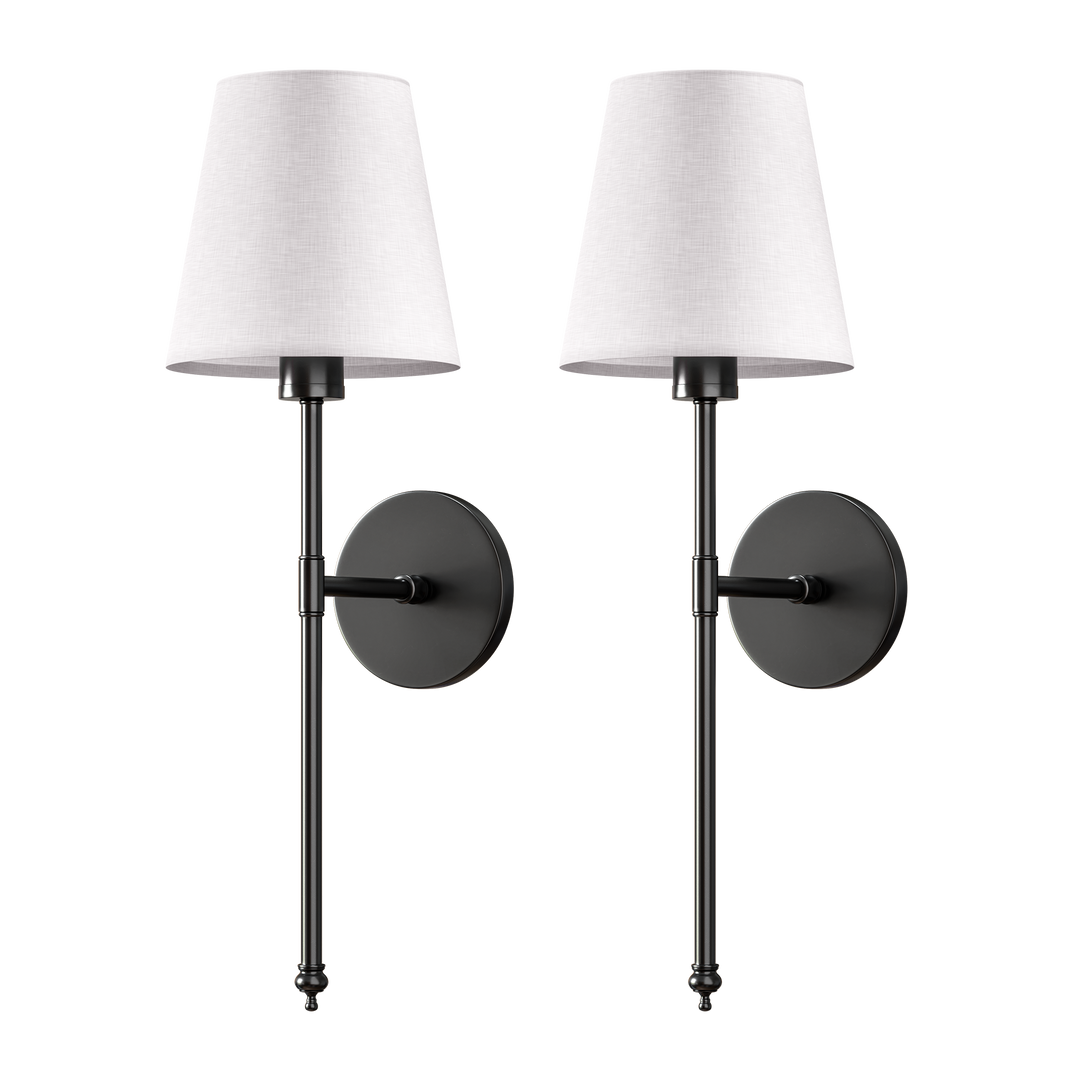 Wall Lamp Wireless Remote & Timer No-Drill