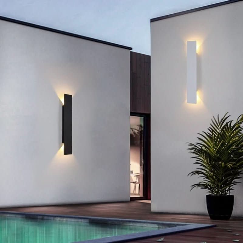 Wall Light Cylindrical Diffused LED Metal & Acrylic
