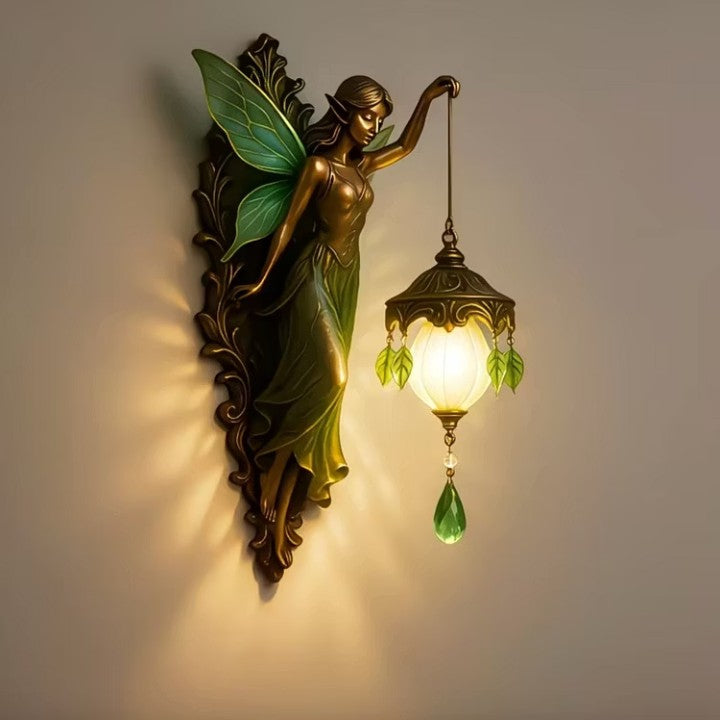 Wall Light Handcrafted Fairy Tale Warm LED & Battery-Powered