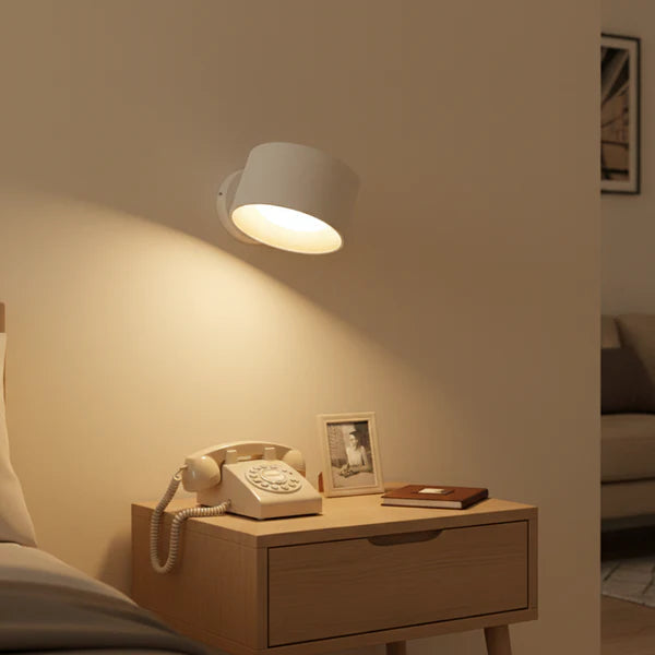 Wall Light Rechargeable USB-C Magnetic Swivel Head
