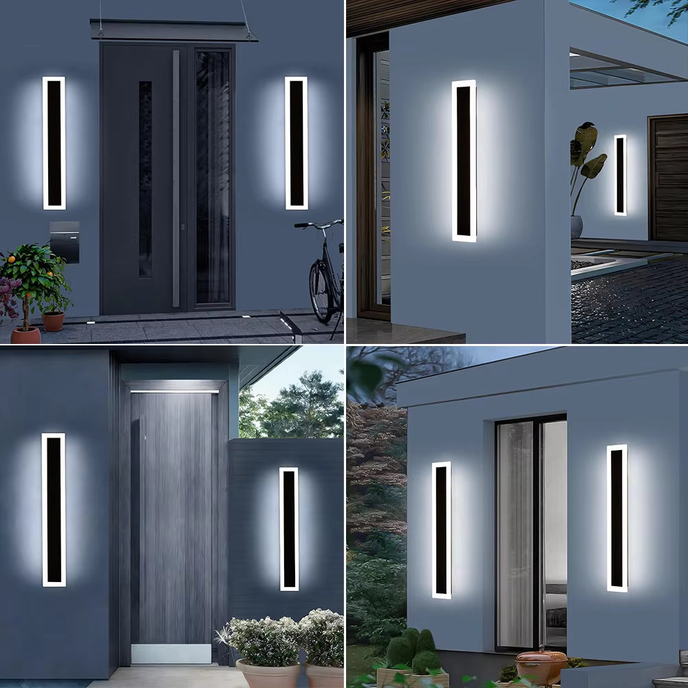 Wall Light Slim LED Weatherproof IP67