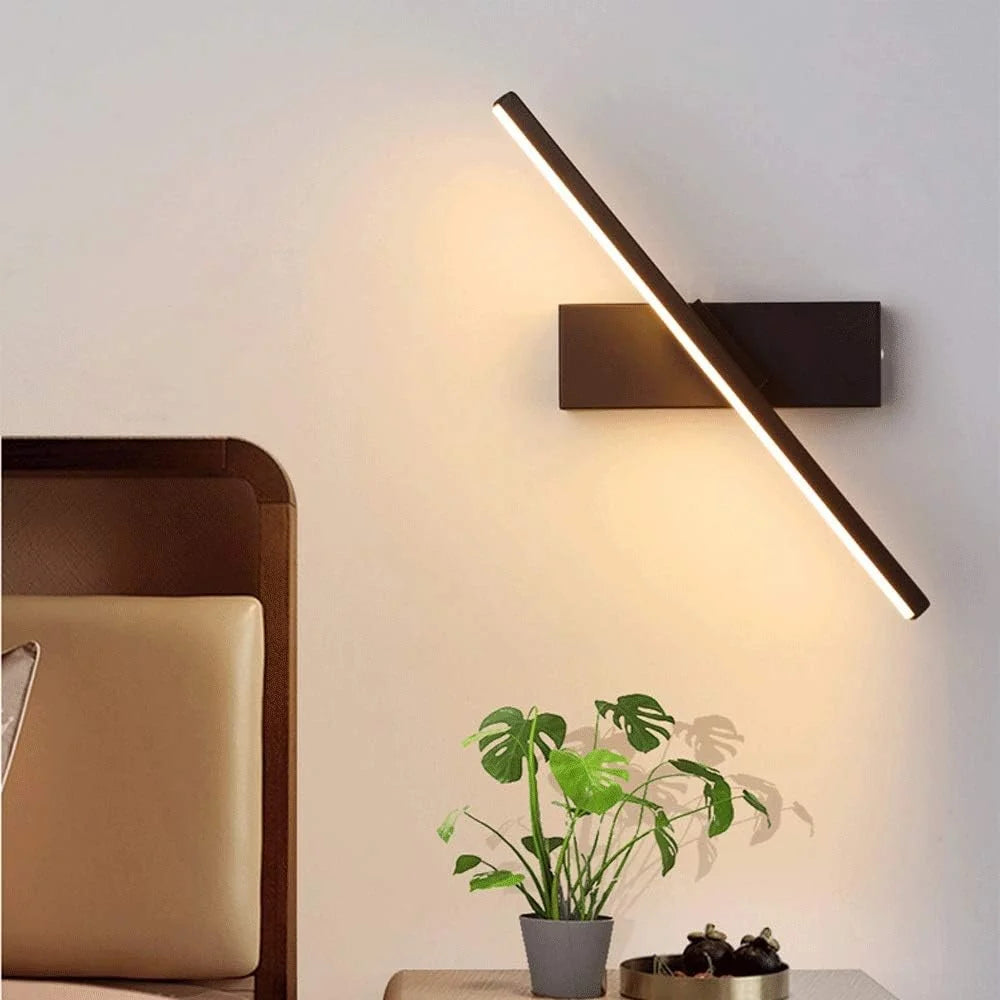 Wall Light Swiveling LED Bar Slim Aluminum Hardwired