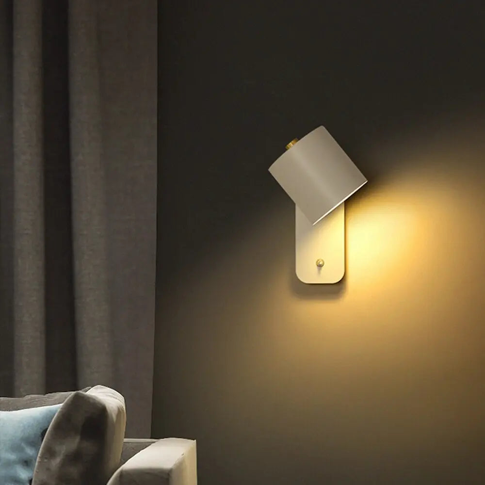 Wall Lights LED Integrated Switch Set of 2
