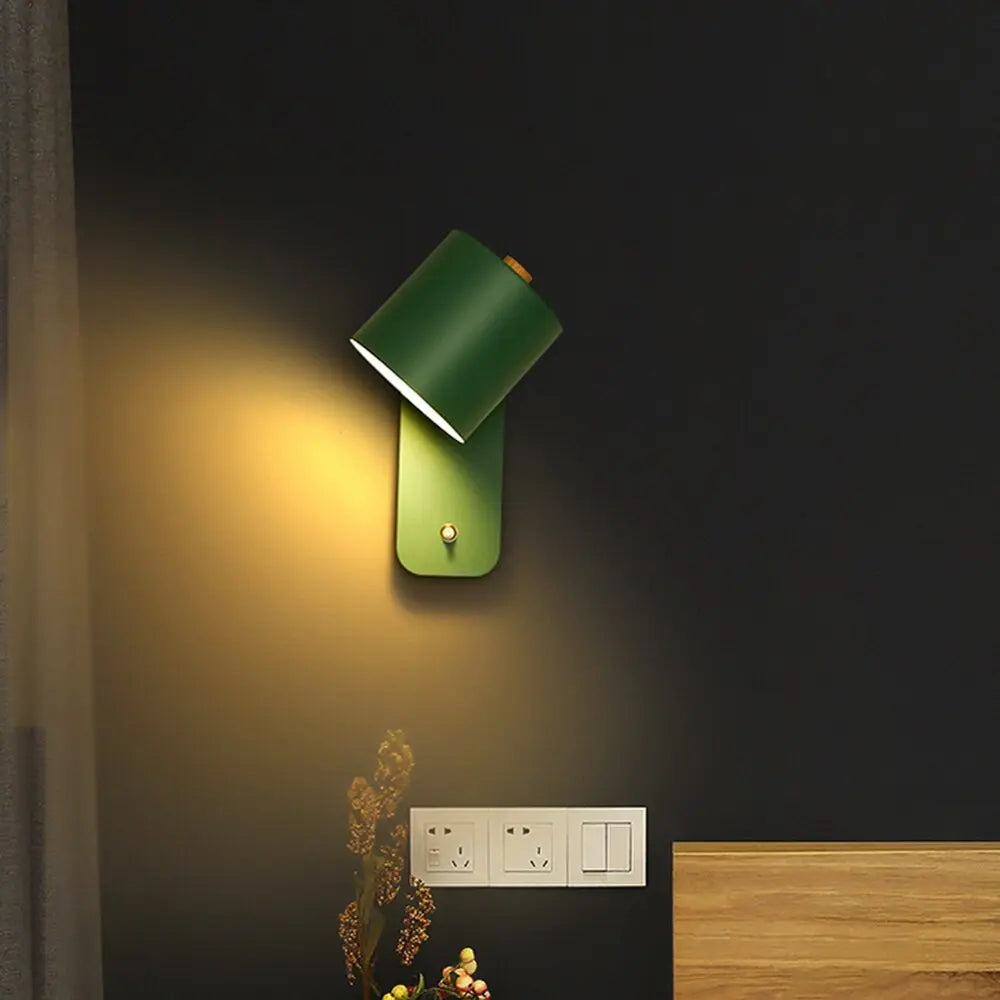 Wall Lights LED Integrated Switch Set of 2