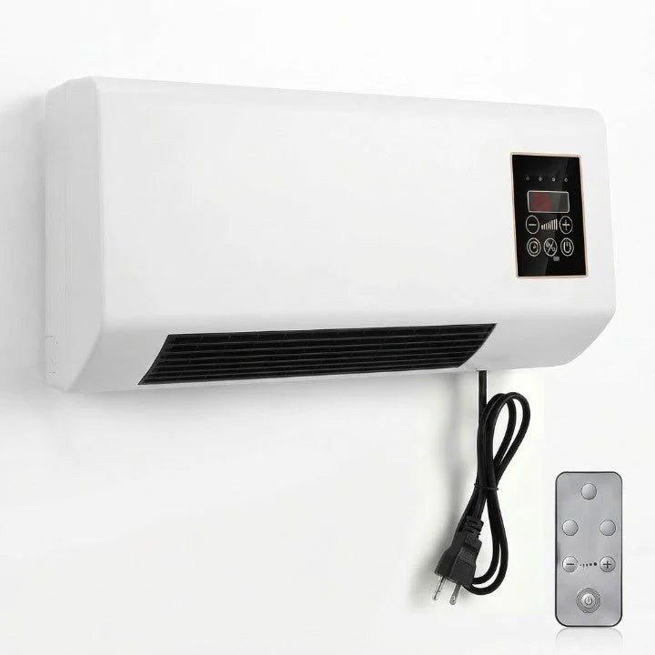 Wall-Mount Heater & Air Conditioner Compact Digital Display