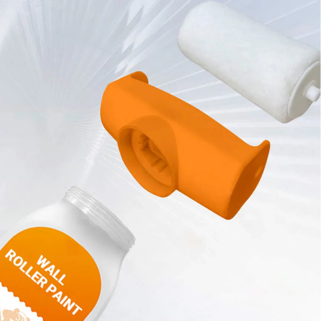 Wall Paint Roller Integrated Microfiber Refillable For Small Repairs