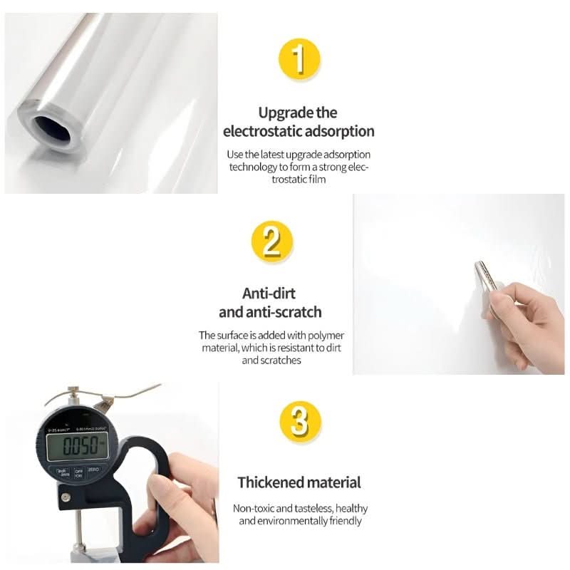 Wall Protection Film Transparent Self-Adhesive & Residue-Free