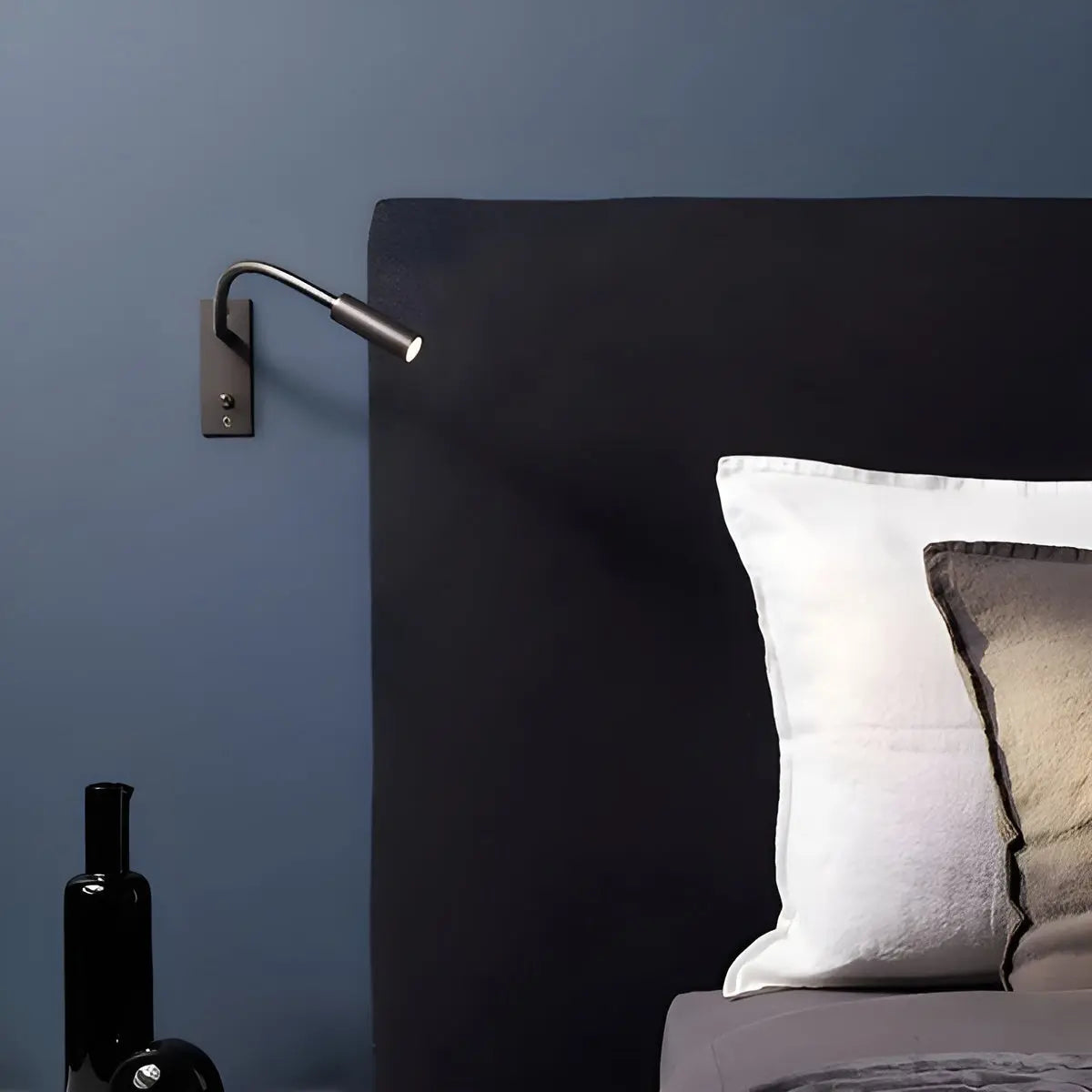 Wall Reading Lamp Adjustable Gooseneck Integrated LED