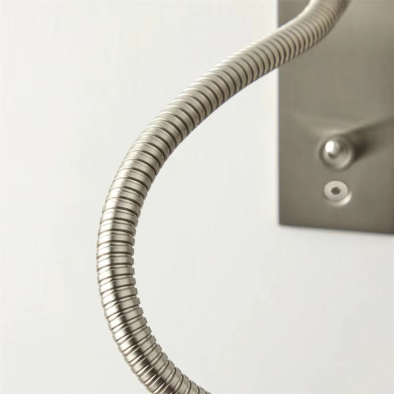 Wall Reading Lamp Adjustable Gooseneck Integrated LED
