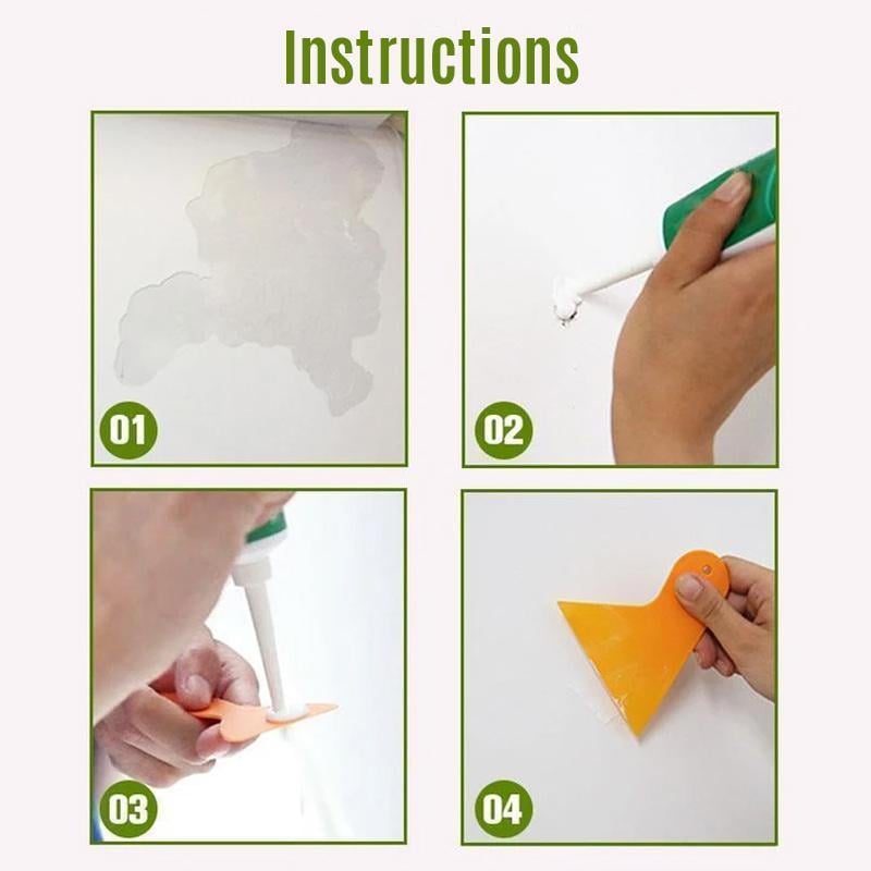 Wall Repair Cream Instant-Fill Waterproof Paintable & Sandable 100ml