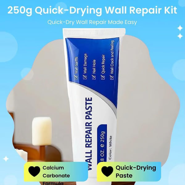 Wall Repair Paste Fast-Drying Paintable Waterproof