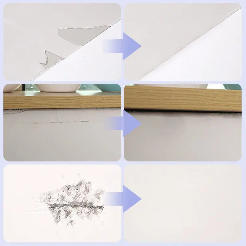 Wall Repair Paste Waterproof & Crack-Resistant 2-Piece Pack
