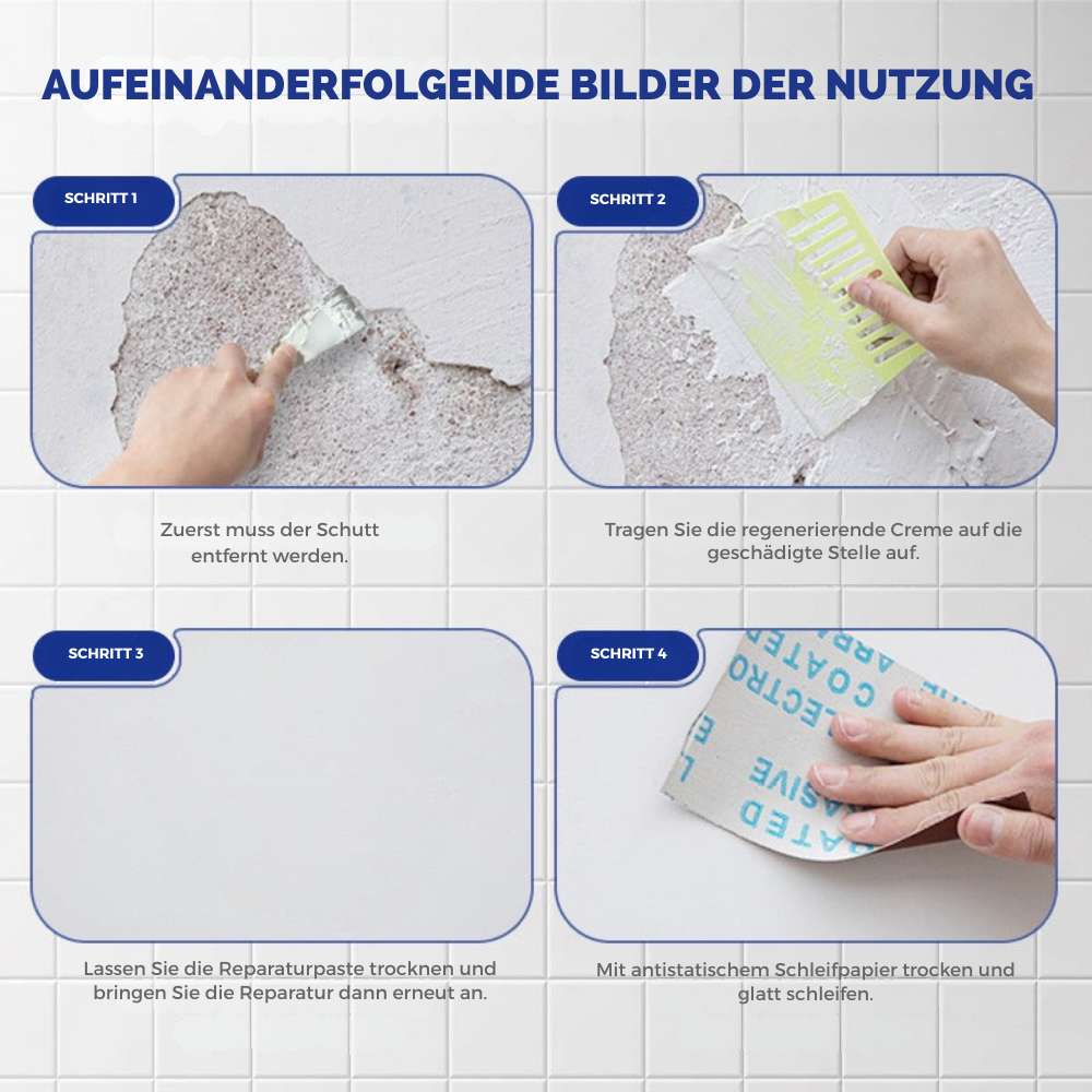 Wall Repair Putty Anti-Mold Waterproof Low Odor
