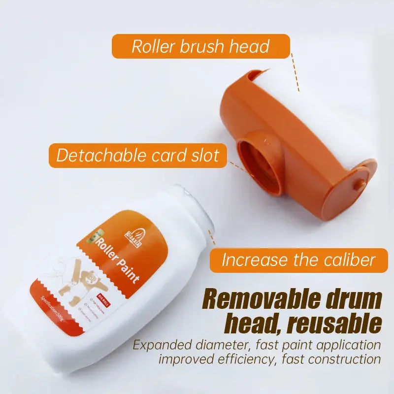 Wall Repair Roller 2-in-1 Precision Brush & Sponge