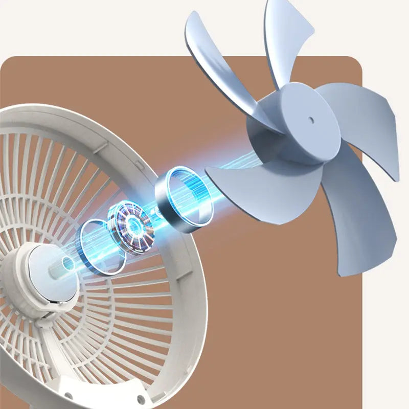 Wall & Table Fan Quiet USB & AC