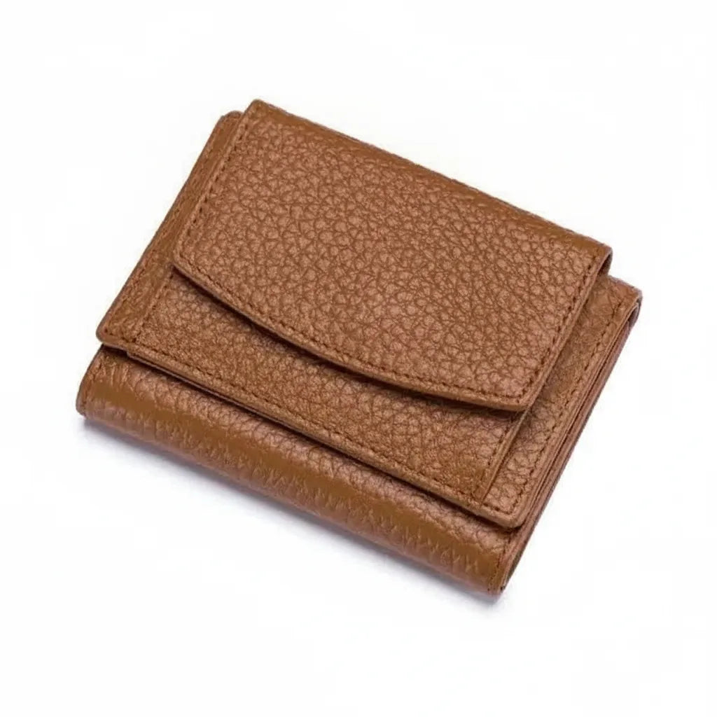 Wallet RFID Blocking Card Slots & Zip Coin Pocket
