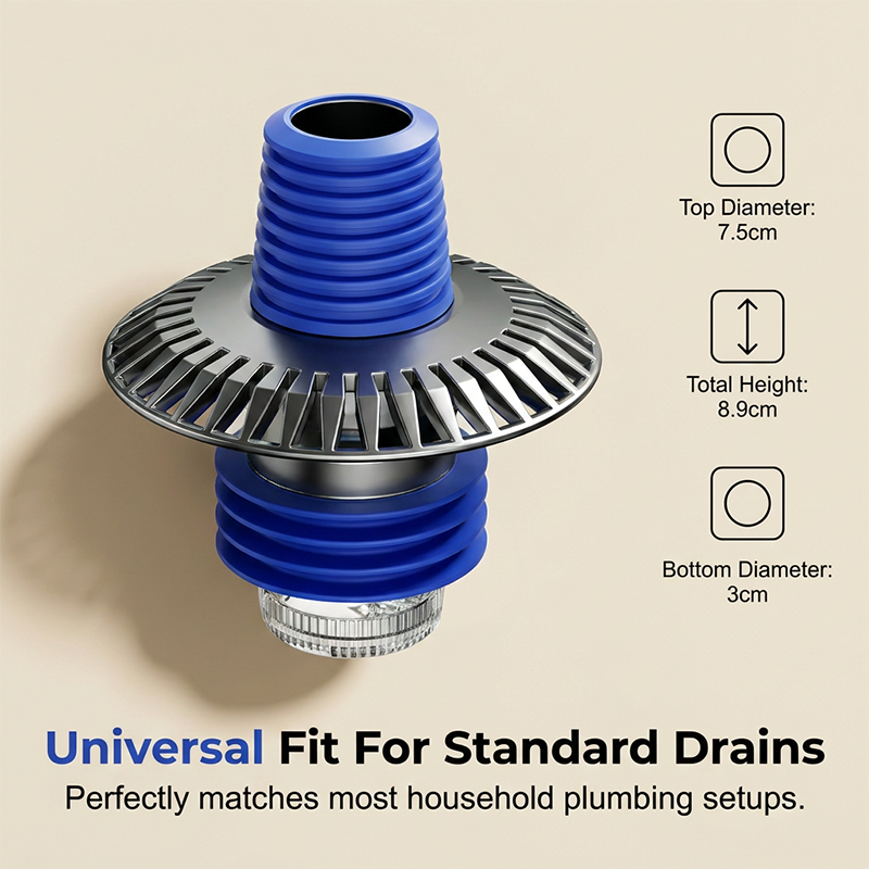 Washing Machine Drain Adapter Universal Fit Backflow Valve