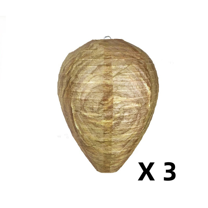 Wasp Nest Decoy Chemical-Free Weatherproof Biodegradable Paper