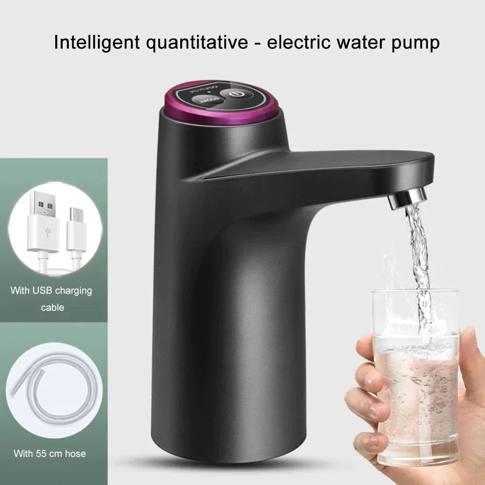 Water Bottle Pump Automatic Dispensing USB Rechargeable