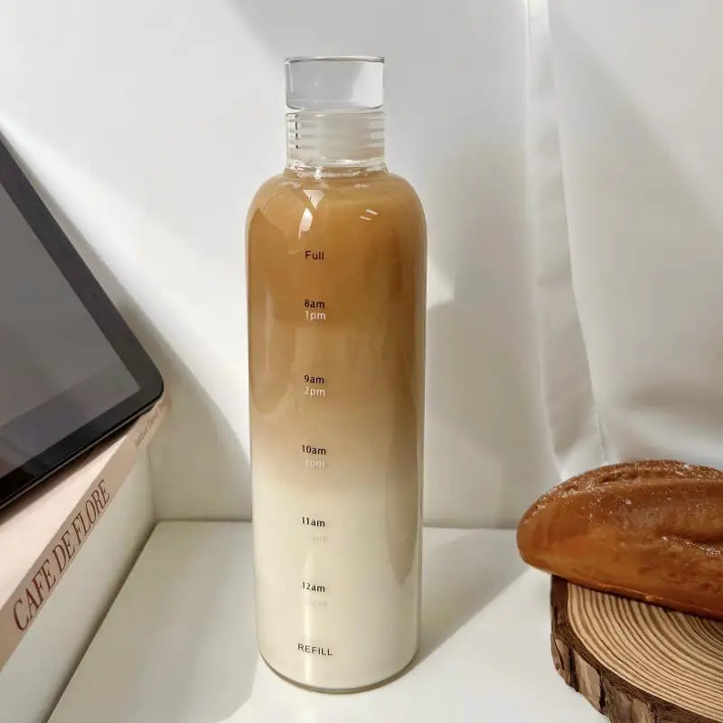 Water Bottle Time Markers Leak-Proof Dishwasher Safe
