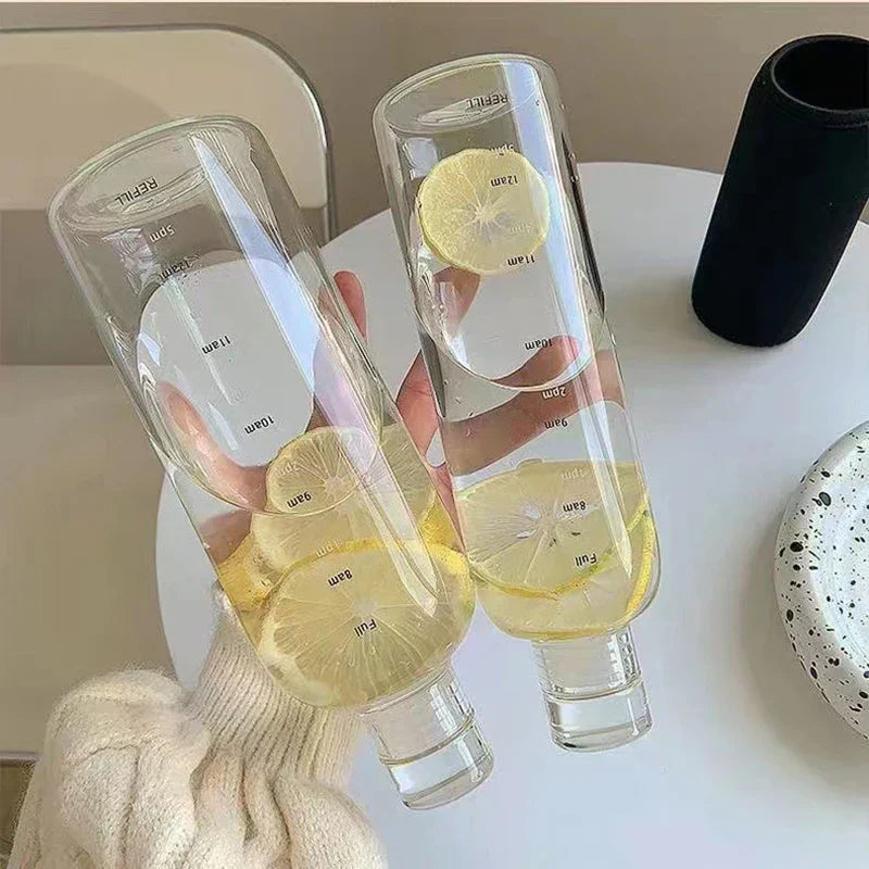 Water Bottle Time Markers Leak-Proof Dishwasher Safe