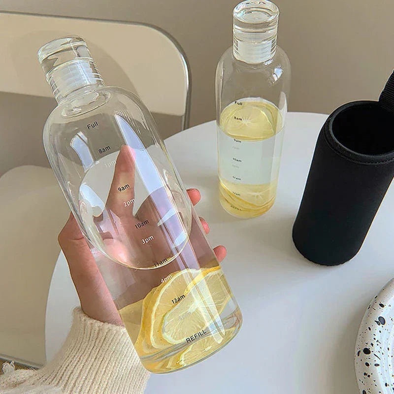 Water Bottle Time Markers Leak-Proof Dishwasher Safe