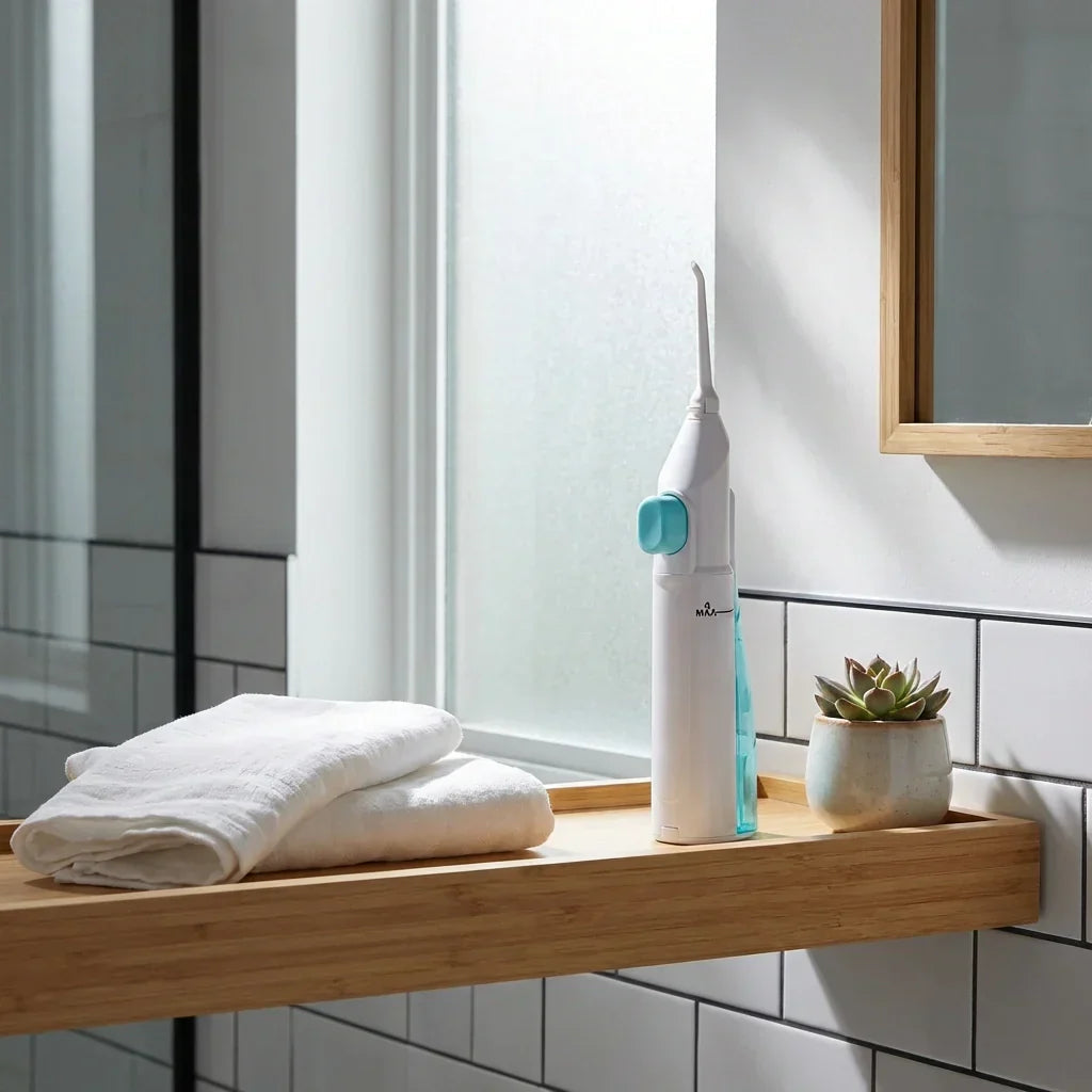 Water Flosser Pulsating Jet Adjustable Pressure USB Rechargeable
