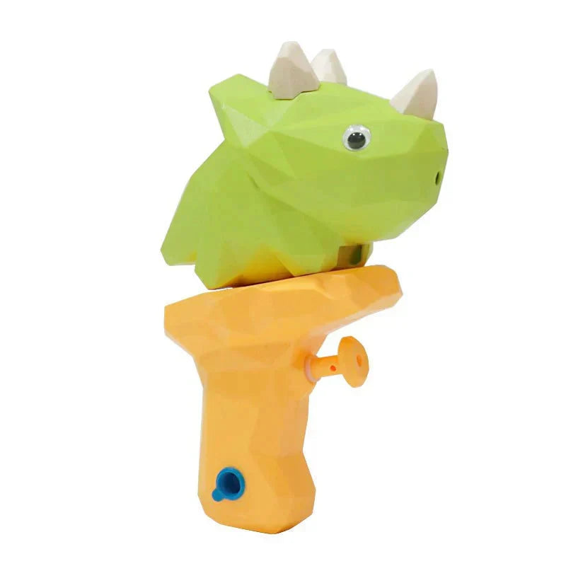 Water Gun Dinosaur Design Movable Eyes Ergonomic Grip Multi-Pack