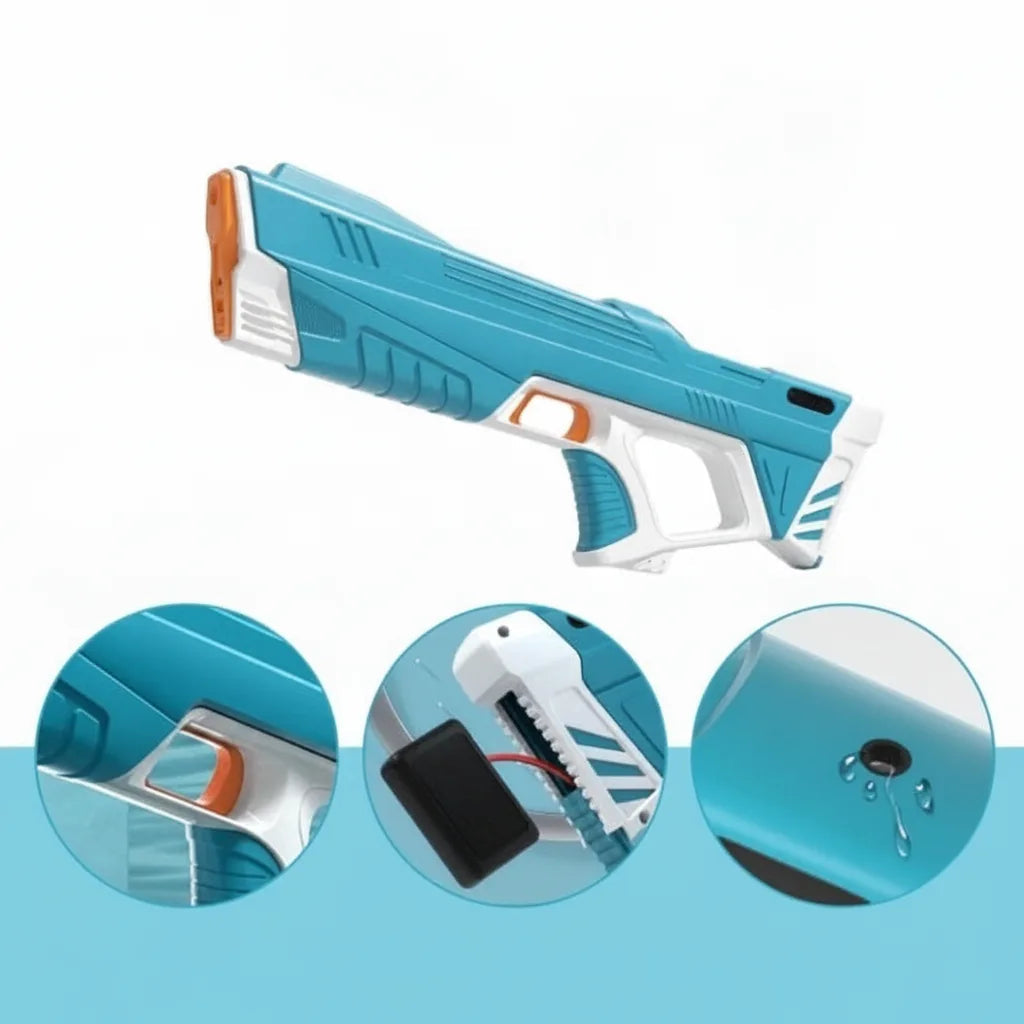 Water Gun Rechargeable Continuous Stream Large Tank